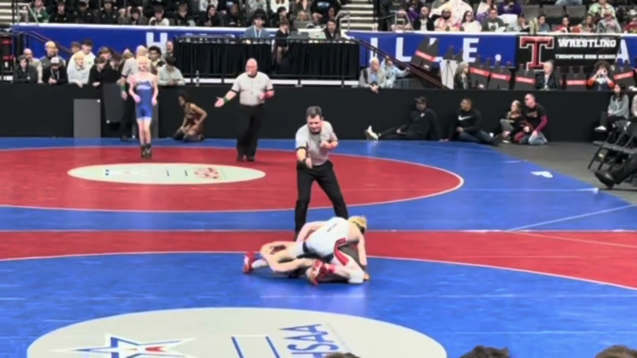 Titus Slaughter vs Cale Fox 7a state finals 