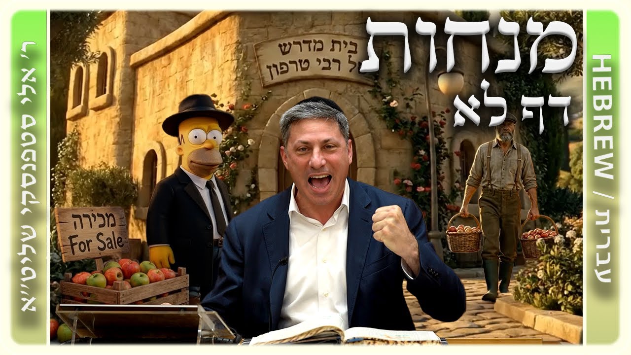 מרכז דף יומי - מנחות דף לא. - ר' אלי סטפנסקי שליט