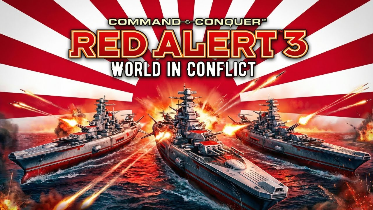 Command & Conquer Red Alert 3 – Naval Fleets Ignite World Conflict