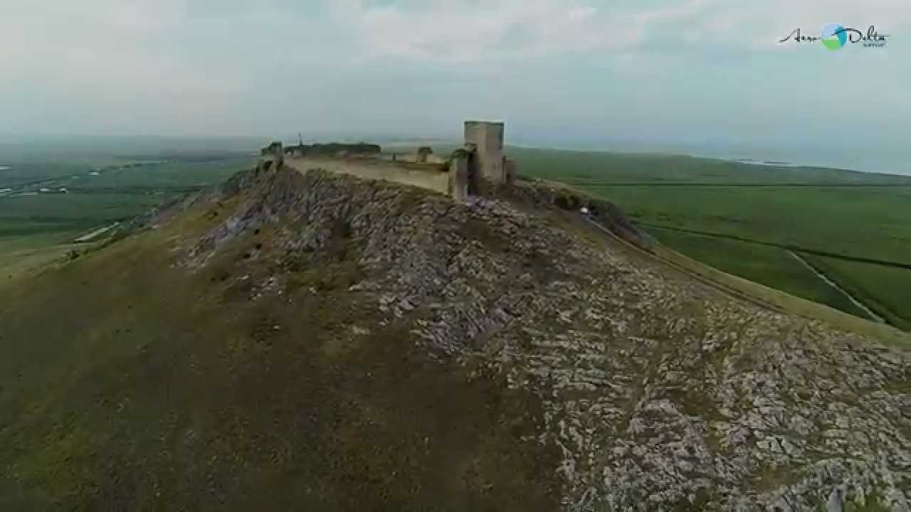 Cetatea Enisala - filmare aeriana