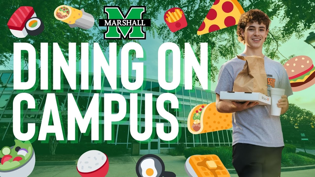 Dining at Marshall 🍕🍔🥗