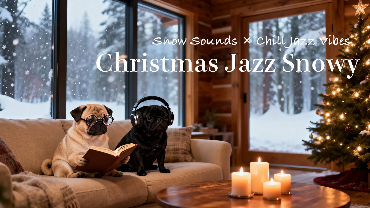 【Christmas Music】雪降る冬の夜 クリスマス・ジャズBGM 癒しのリラックスタイム