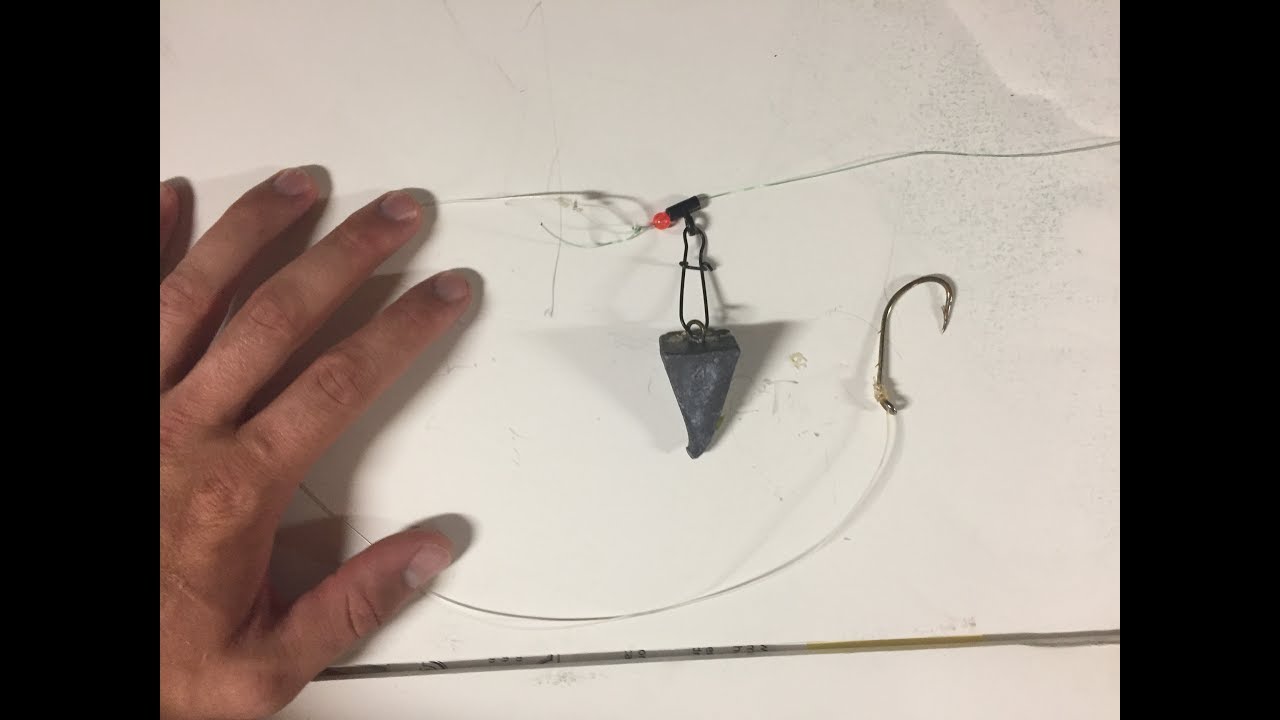 How To make a FISHFINDER Rig for Striped Bass [Easy!!]