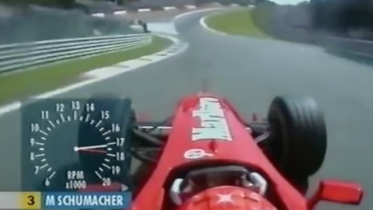 2000年 スパ 予選 M.シューマッハ　Michael Schumacher 2000 SPA