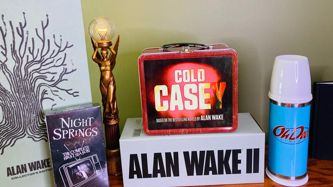 Alan Wake 2 Remedy 30 Year Anniversary Merch Drop