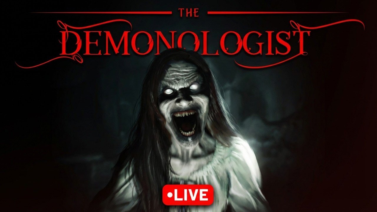 It's Ghost Hunting time in DEMONOLOGIST |🔴LIVE NOW!