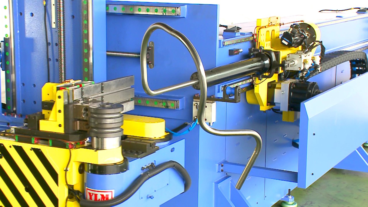 pipe bending machine  全電左右弦彎管機-YLM tube bender-CNC38MS-RLAE