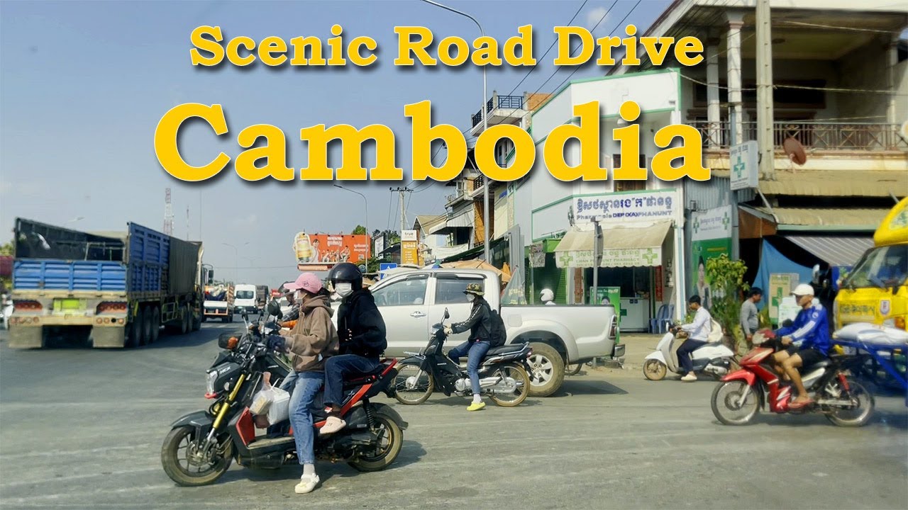 National 5 Cambodia Scenic Road Drive