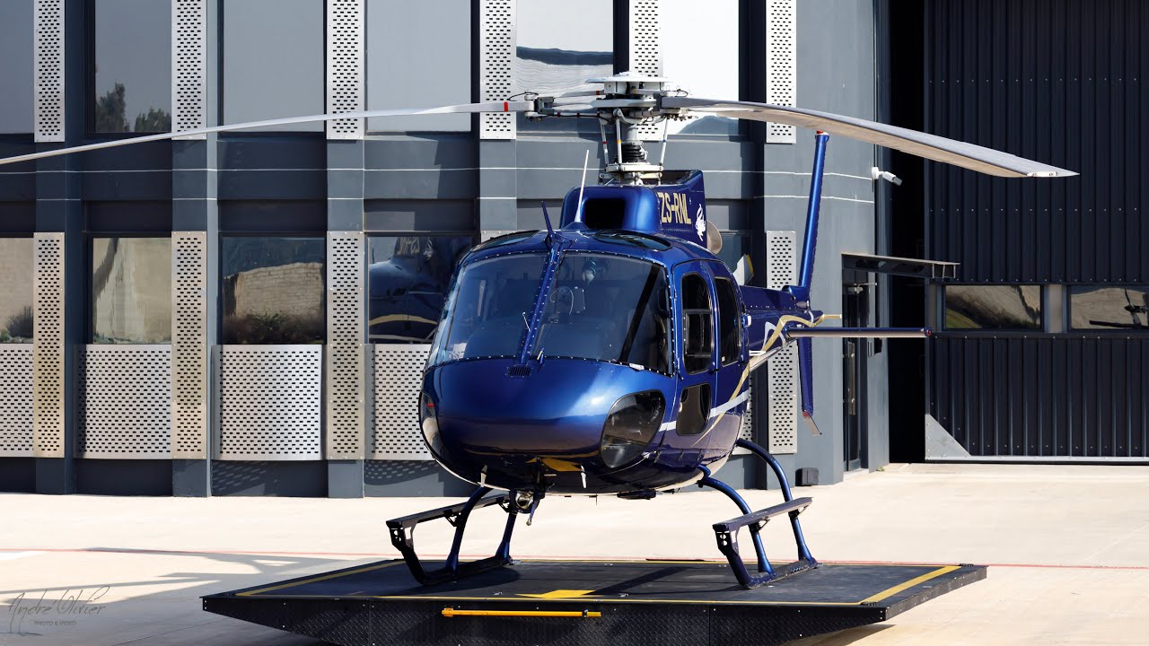 Airbus Helicopters/Eurocopter AS 350 B3 Full Cold Startup and Shutdown