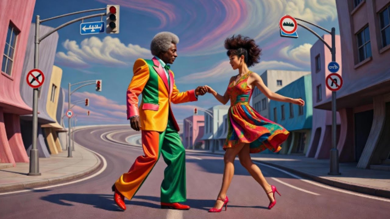 Time Drips Like Honey | Surreal Fashion Dance | AI Music Art