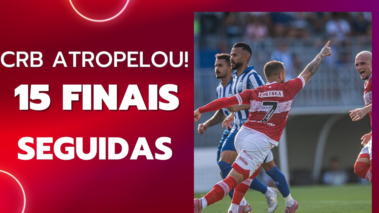 Opinão na Rede | CRB atropelou! 15 finais seguidas