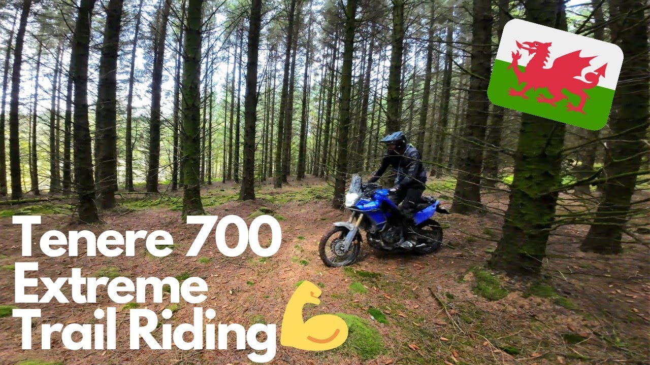 Tenere 700 Hard Enduro Riding - North Wales Green Laning - Heavy Enduro