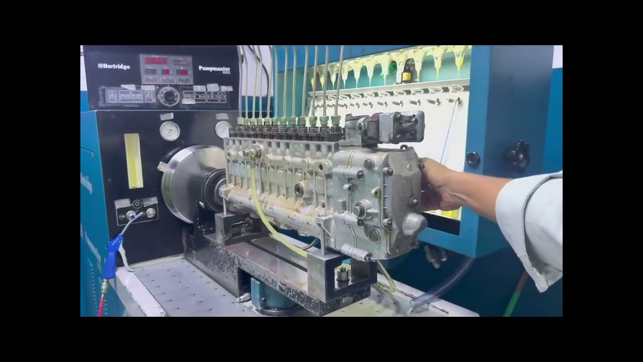 #Promtractor#constructionmachine#automobile #v12 #dieselpump#repairing#testingcalibration.