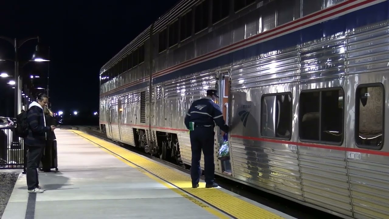 A Calif. Zephyr in Ft. Morgan on 01MAR2026