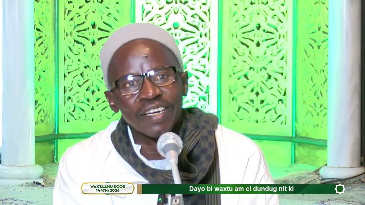  Ramadan à Touba : S. Fallou Bousso Assane traite du temps et de son importance dans la vie humaine