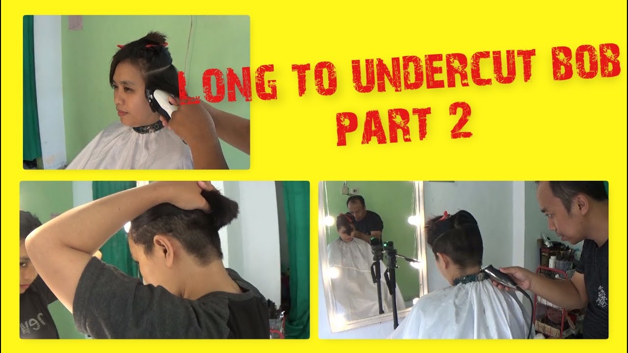 Beautiful Woman Gets Short Haircut(part 2