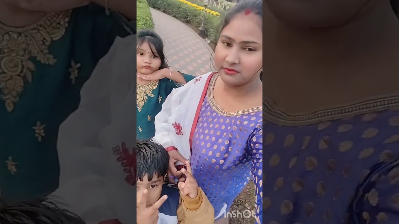 আমার ছেলে মেয়ে কেমন লাগছে 🥰💛🥰💙💙