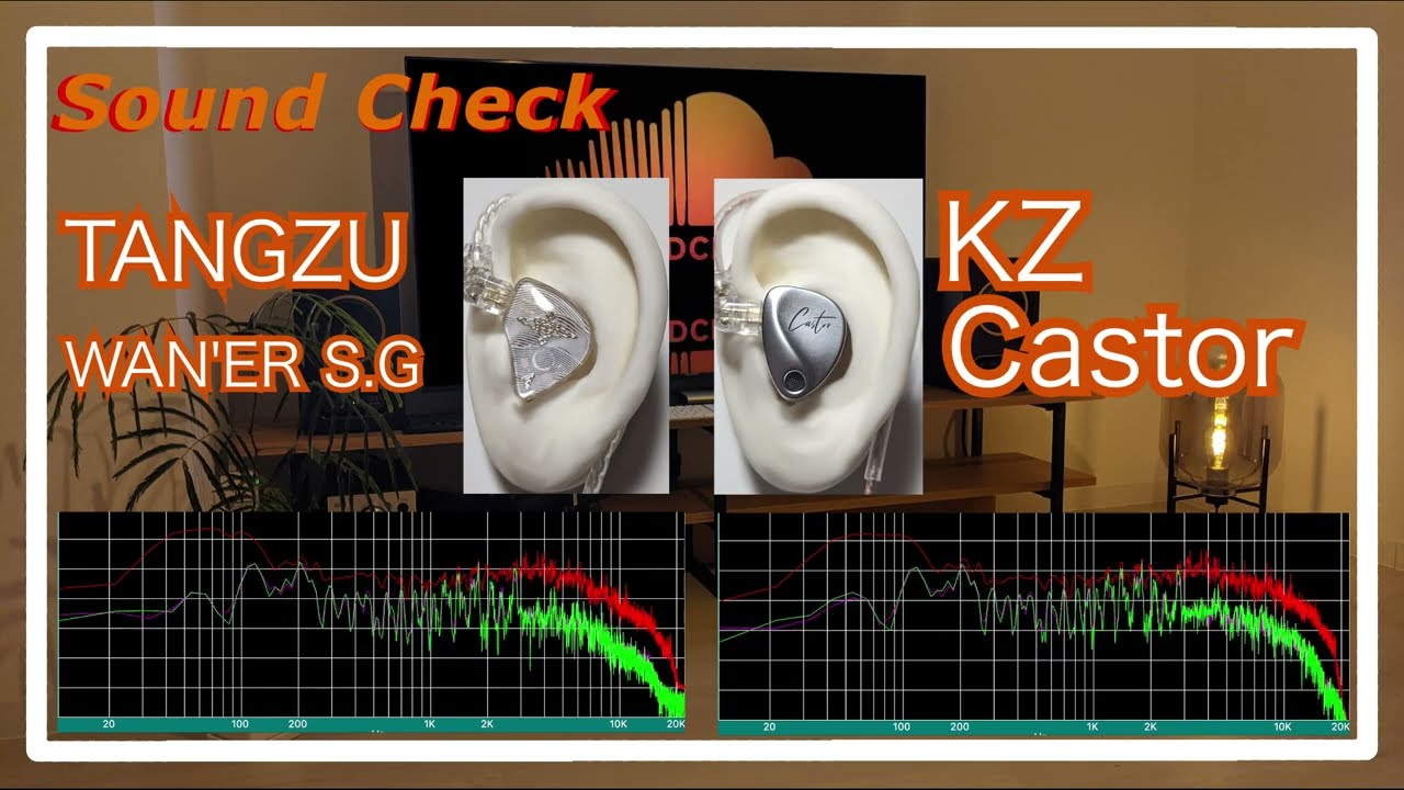 TANGZU WAN'ER S.G vs KZ Castor [IEMs Chinese In-Ear Sound Comparison 中華イヤホン音比較]