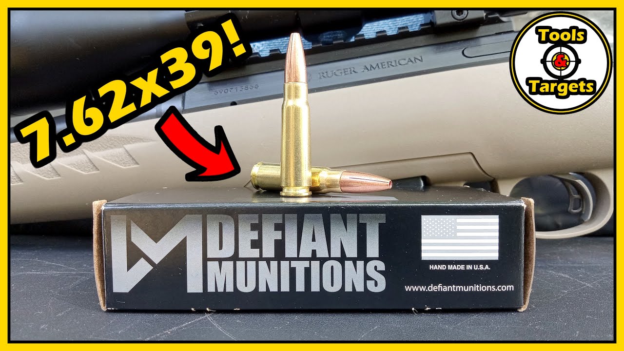 Bringin' Home The Bacon!...Defiant Munitions TCX vs Federal Power Shok 7.62x39 AMMO Test!