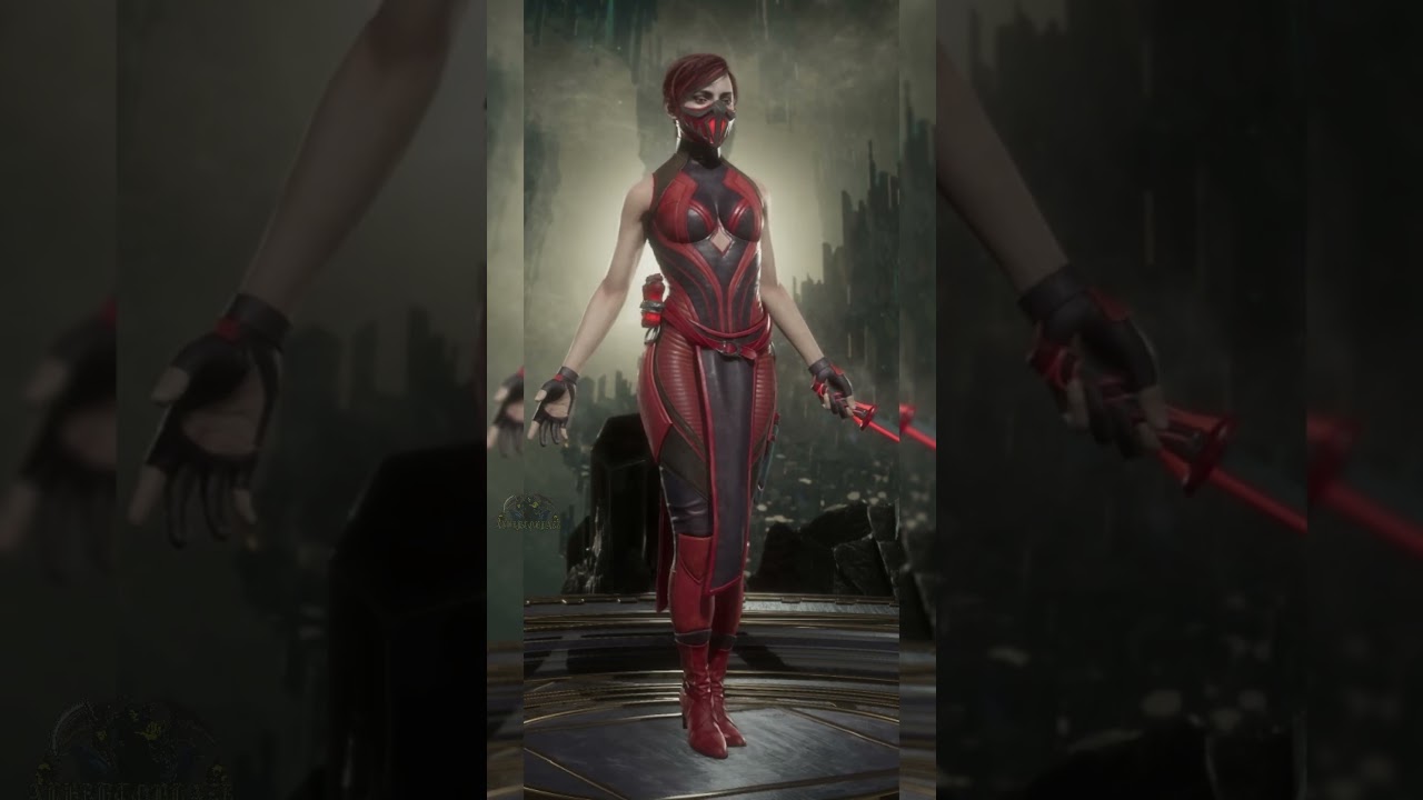 MORTAL KOMBAT 11 ULTIMATE SKARLET ALL SKINS #mortalkombat #mortalkombat2 #mortalkombat11gameplay