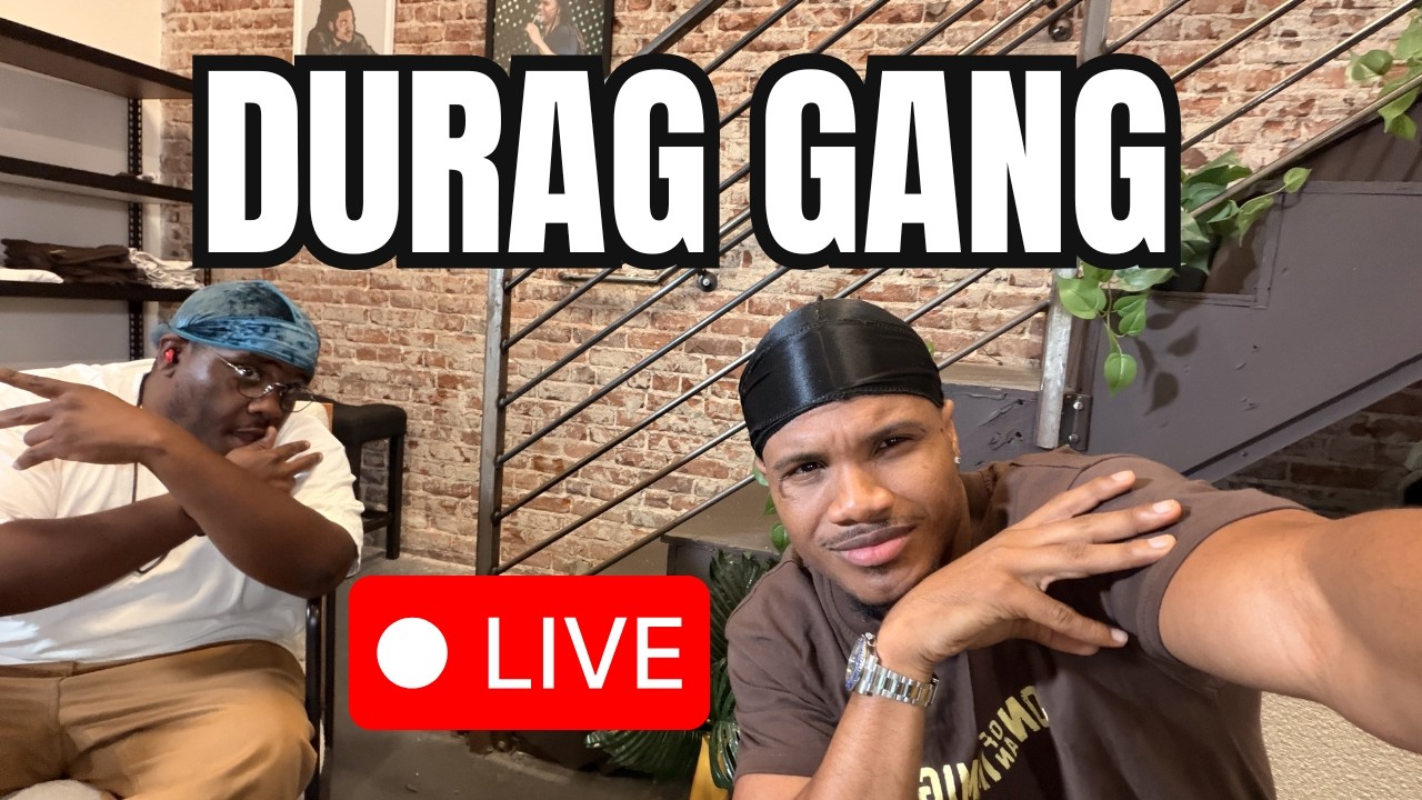 DURAG GANG THURSDAY NIGHT LIVE | CUSTOM SHOES UNBOXING