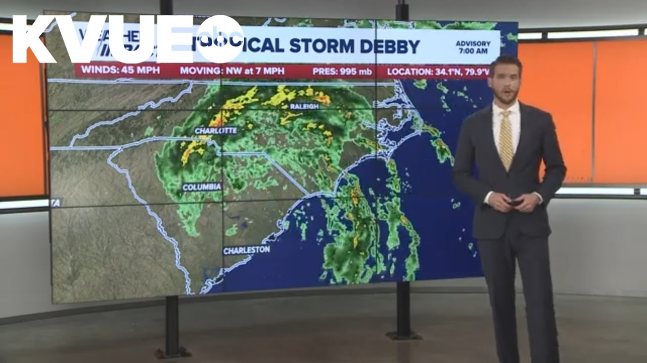 Talking Tropics - Aug. 8, 2024: Tracking the remnants of Tropical Storm Debby and looking ahead