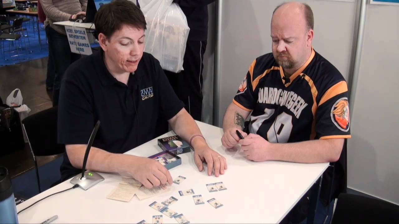 Pocket Battles Demo - BoardGameGeek Booth - Essen Spiel 2010
