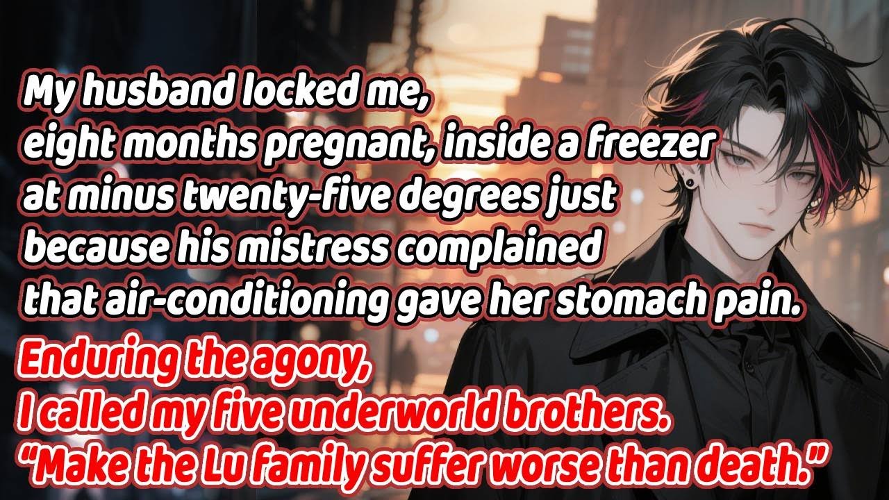 Pregnant, he locked me in −25°C freezer for his mistress. I called my mob brothers.