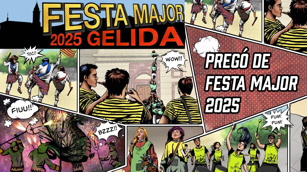 Cercavila i pregó de Festa Major Gelida 2025 - Donant la nota