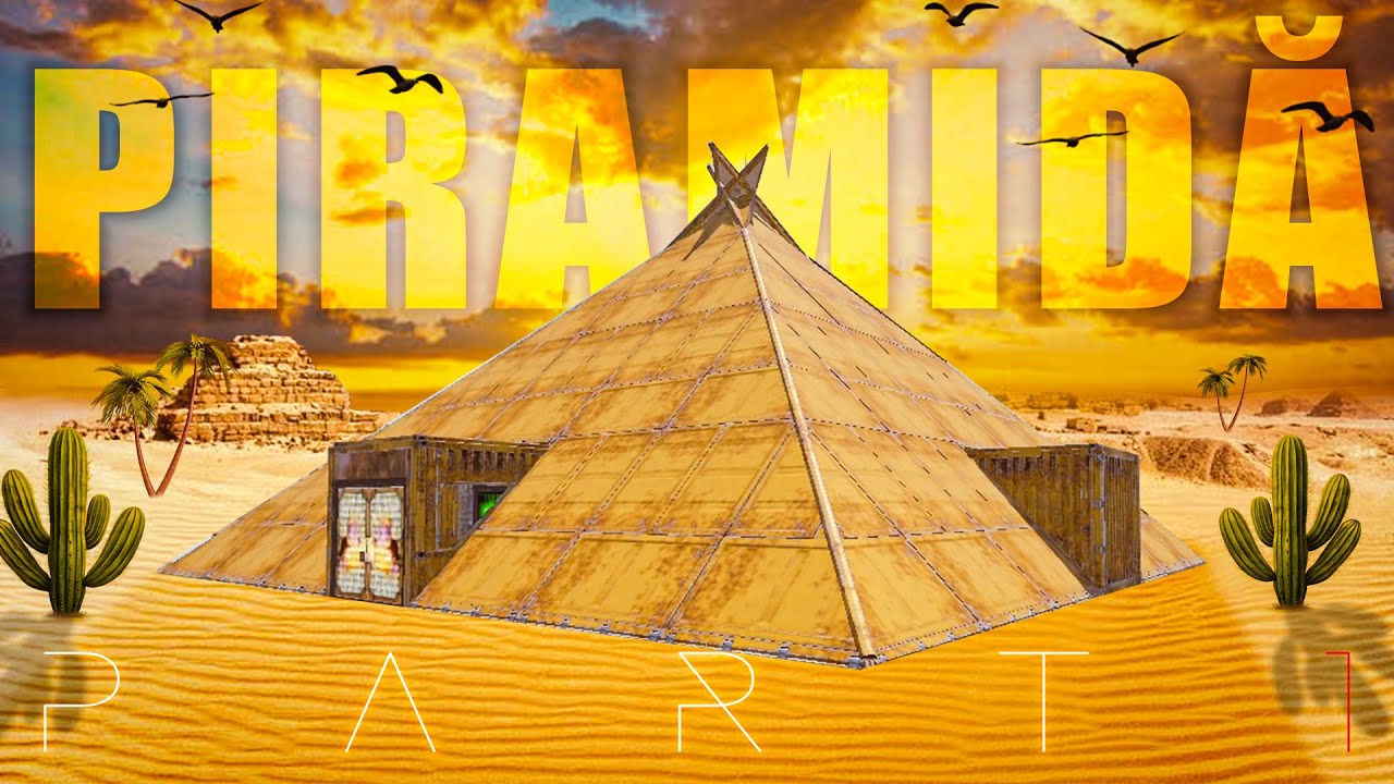 Am Construit Cea mai Puternica PIRAMIDA ca Solo in Vanilla Rust