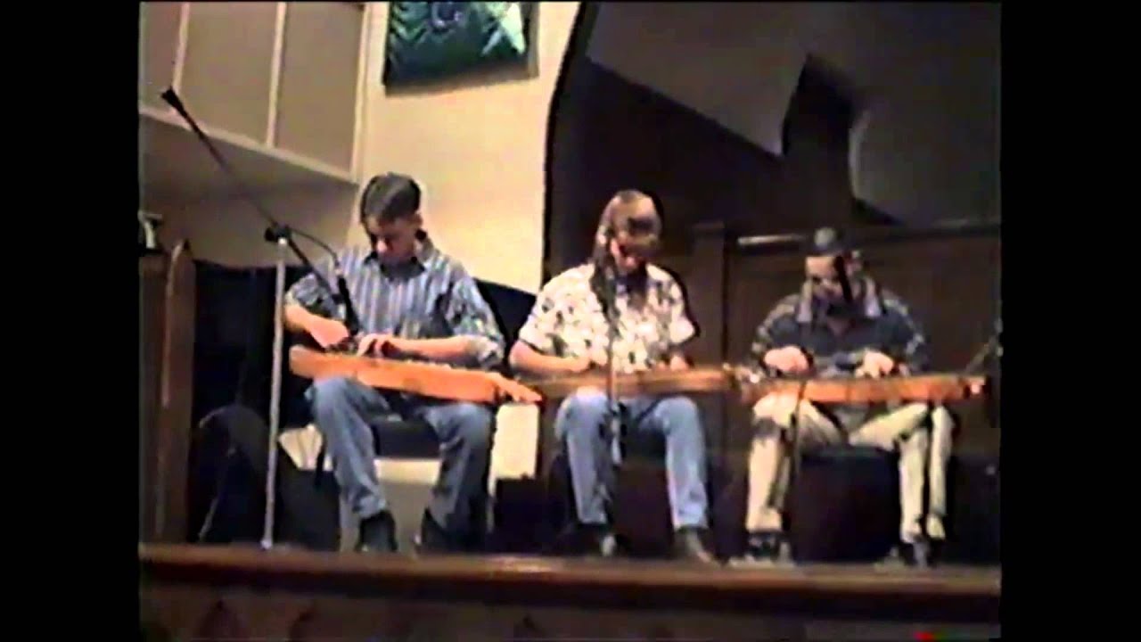 David Schnaufer with kids- Winterfest