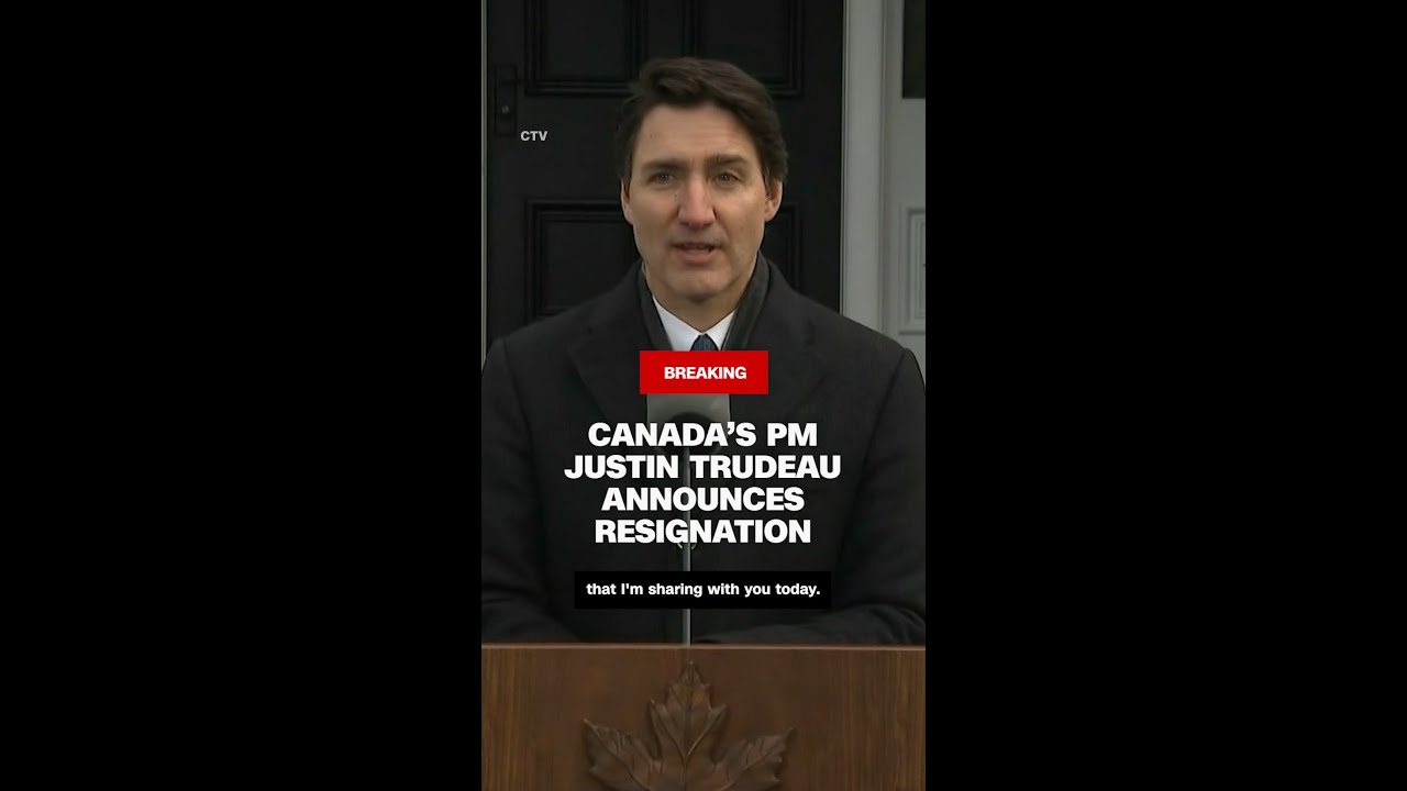 Canada&rsquo;s PM Justin Trudeau announces resignation