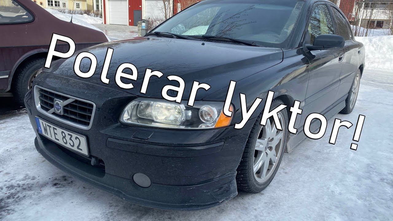 SÅ POLERAR DU DINA STRÅLKASTARE (Ser nya ut!)