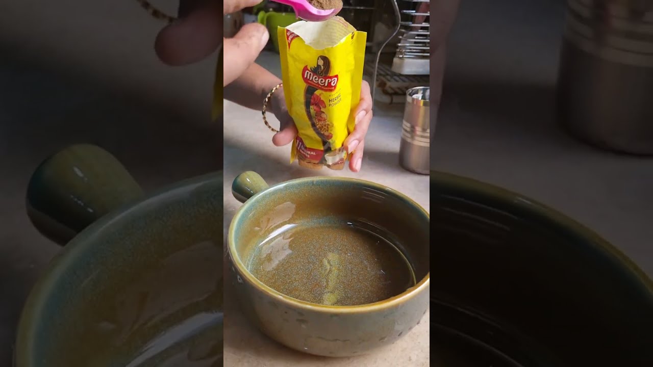 Meera Herbal Hair wash powder