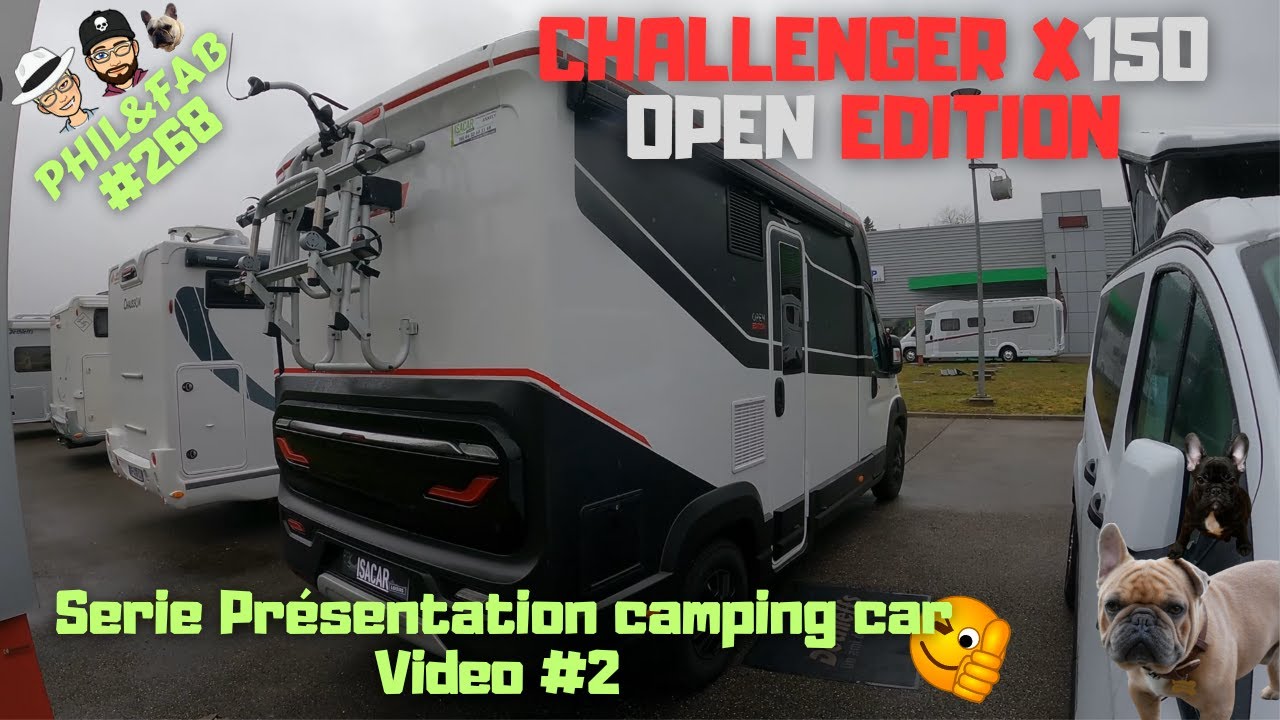 CHALLENGER X150 OPEN EDITION , Série présentation camping car #2