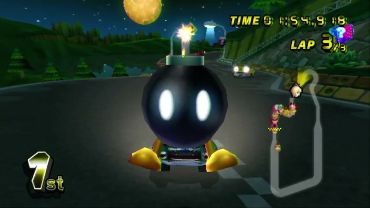Mario Kart Wii - Rosalina, Flame Flyer
