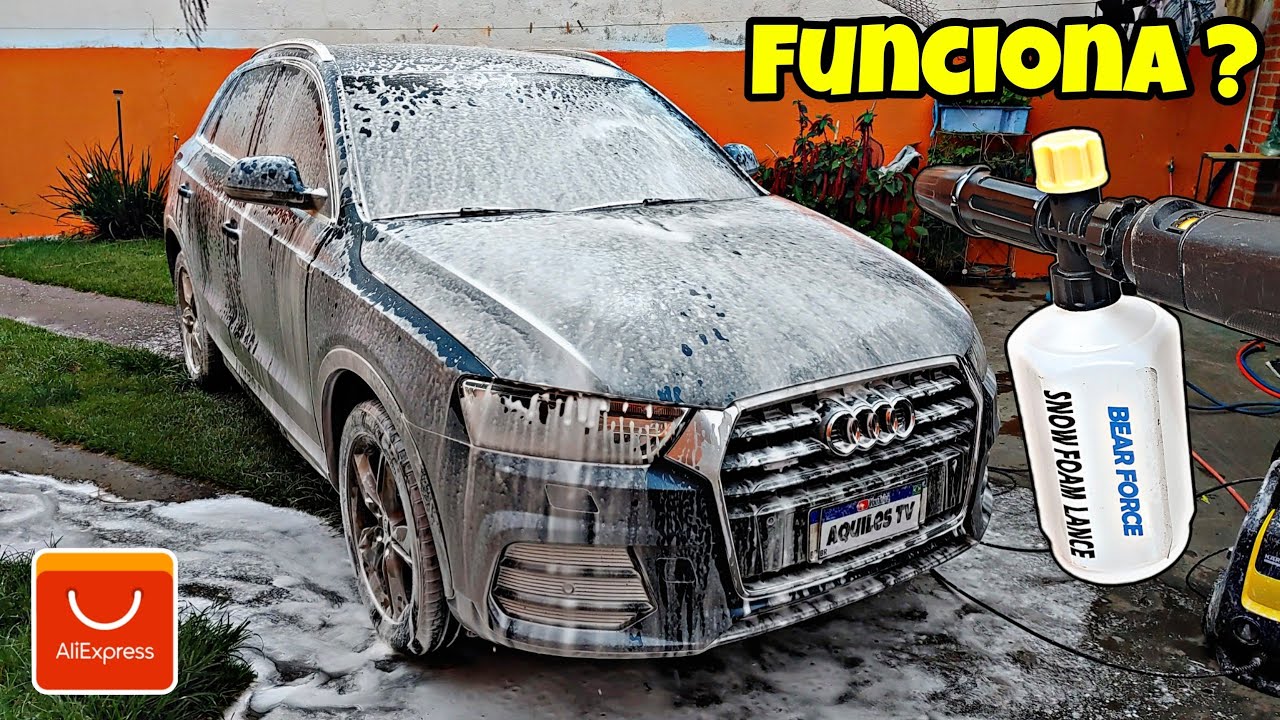 Snow Foam da Aliexpress Funciona ?