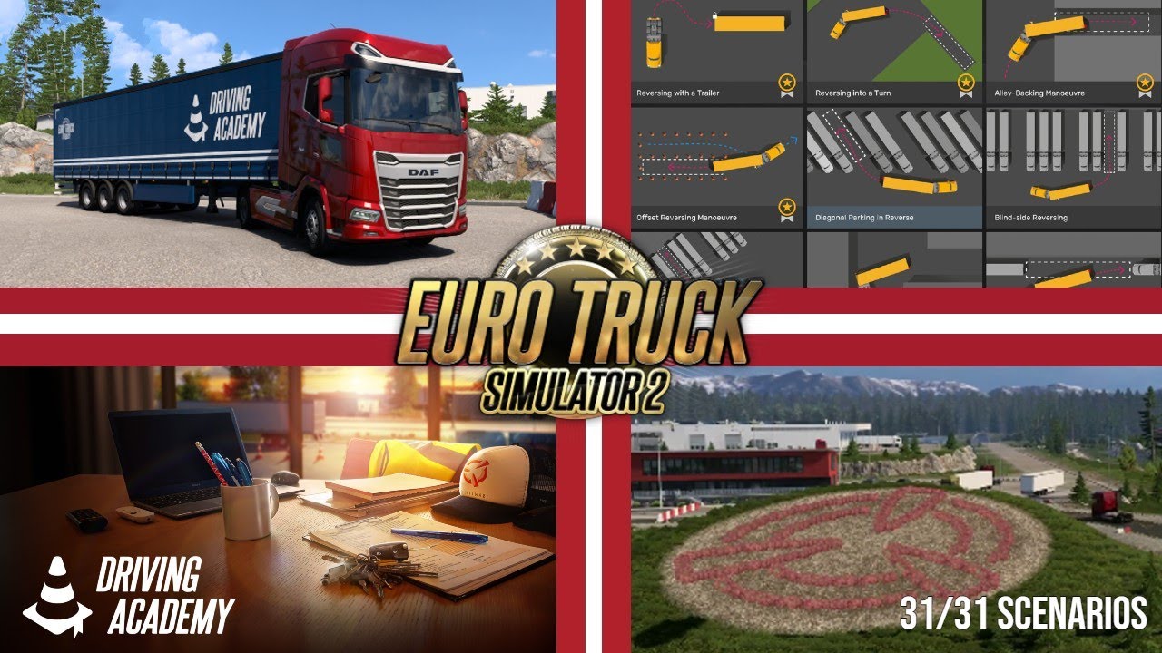 Driving Academy: All 31 Scenarios - Euro Truck Simulator 2