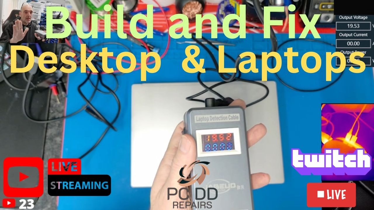 Build and Fix some Desktop and Laptops #repair #computerrepair #microsoldering #computermaintenance