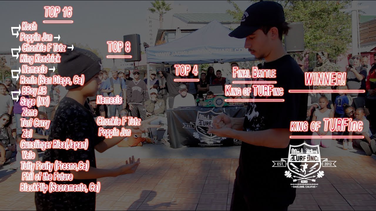 BBoy A.B (DemBagueBoyz) vs Sage (NY) TURFin vs The World 3 | 1v1 King/Queen TURFinc Tournament Top16