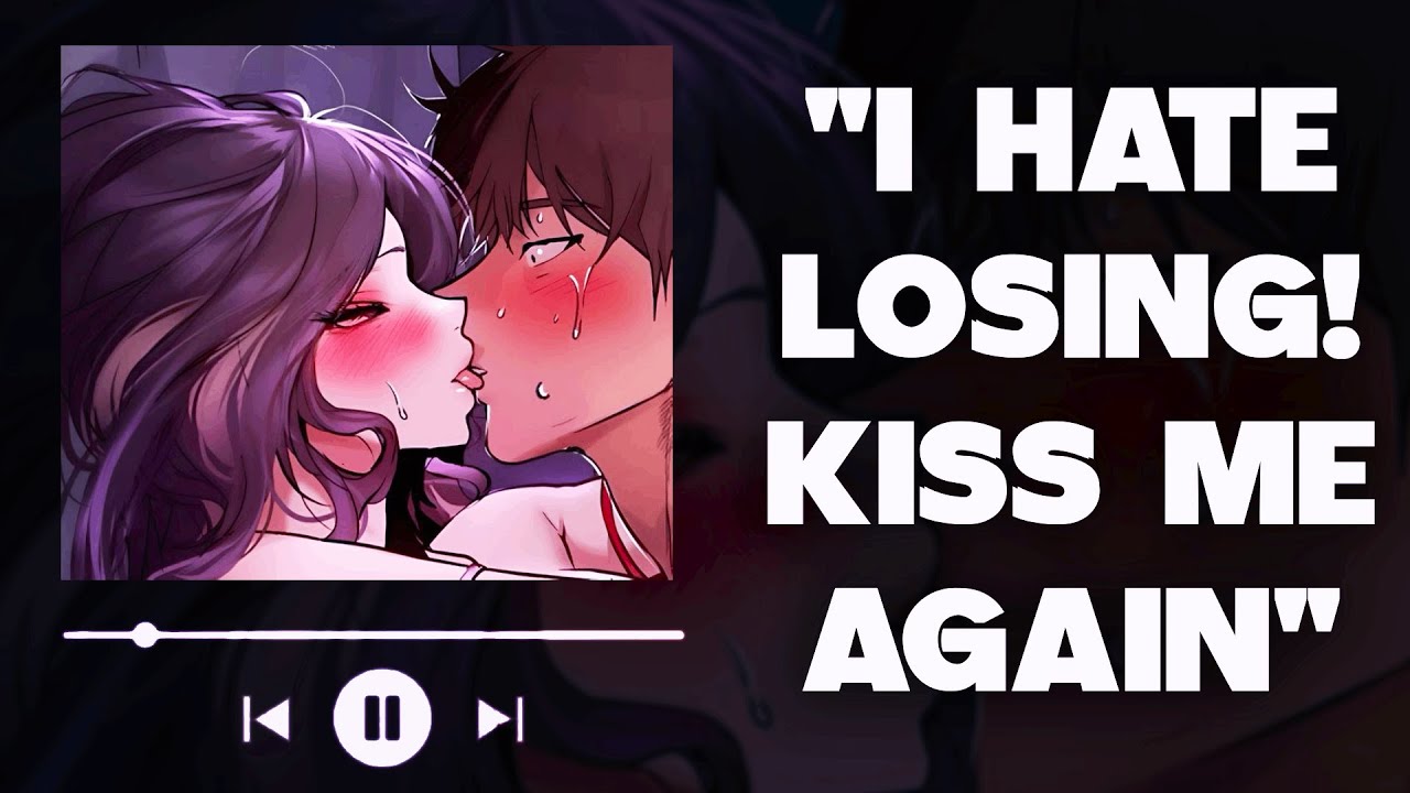 Having A Kissing Contest With Your Flirty Roommate | Lip Biting | BF ASMR M4F Kissing Competition