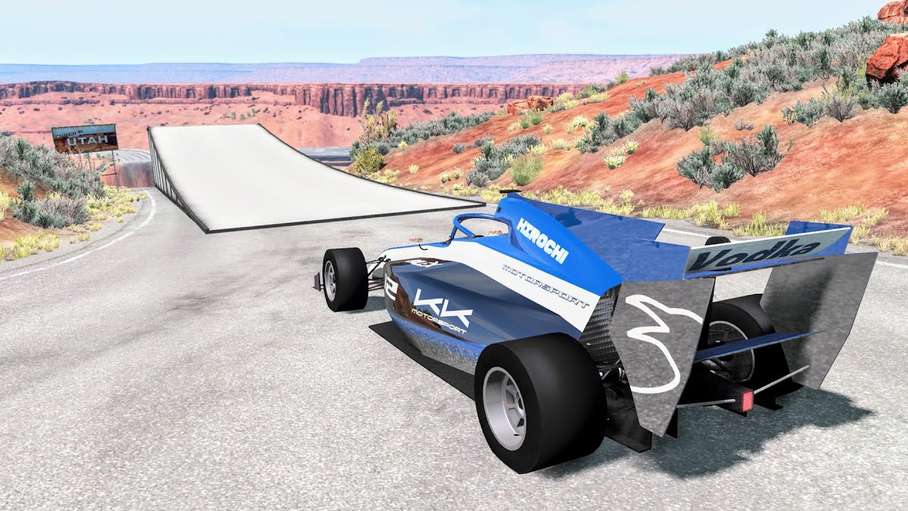 Who Needs Bridges Anyway? #3 - BeamNG Drive Jumps & Crashes | CrashBoomPunk