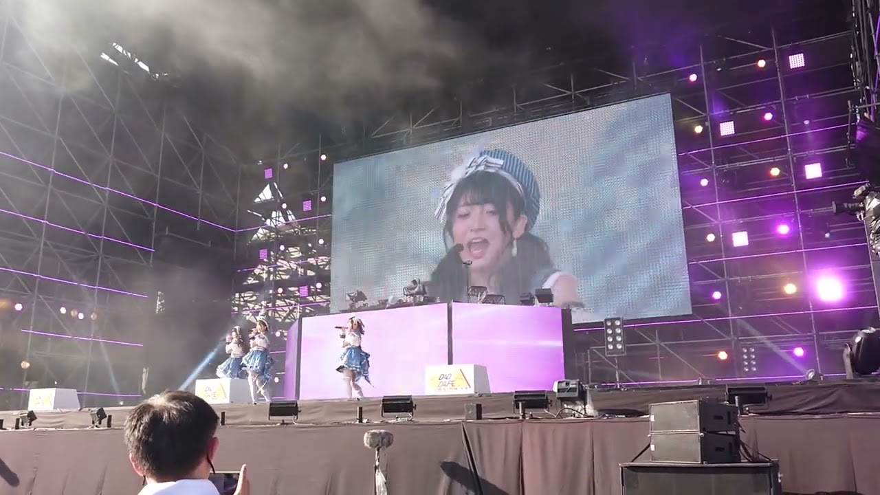 D4DJ D4 FES. LIVE -ALL IN- リリリリ撮影OKシーン 「汚れっちまった悲しみの色」