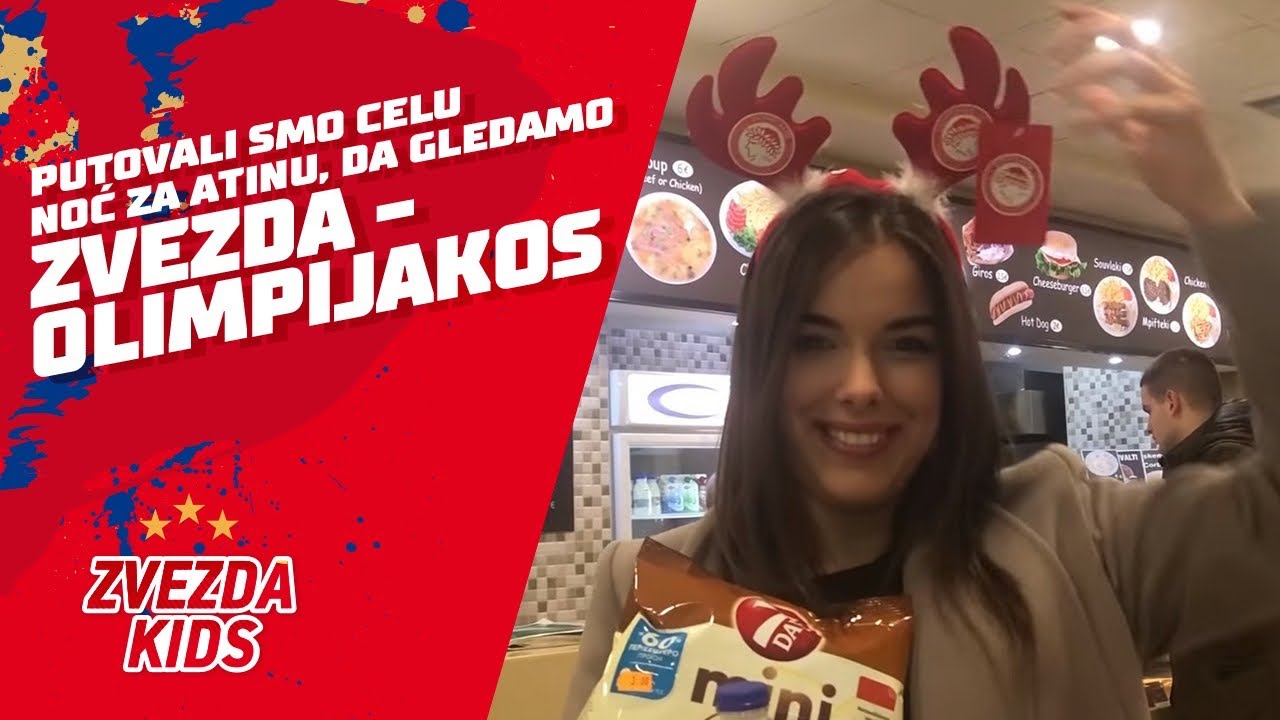 PUTOVALI SMO CELU NOĆ ZA ATINU, DA GLEDAMO ZVEZDA - OLIMPIJAKOS