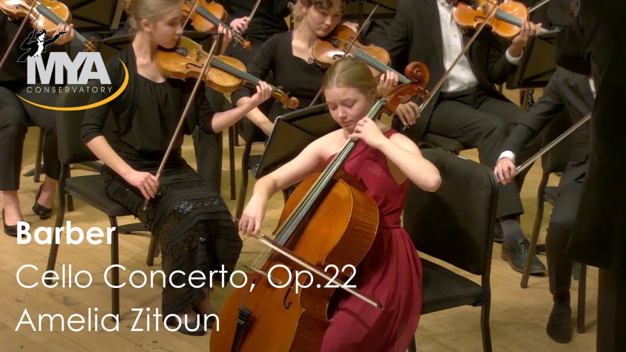 Barber: Cello Concerto, Op. 22 - I | Zitoun | MYAC Symphony Orchestra