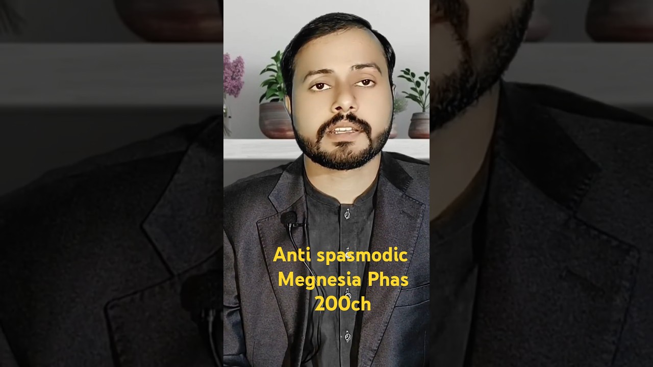 Antispasmodic l Magnesia Phosphoricum l Abdominal pain