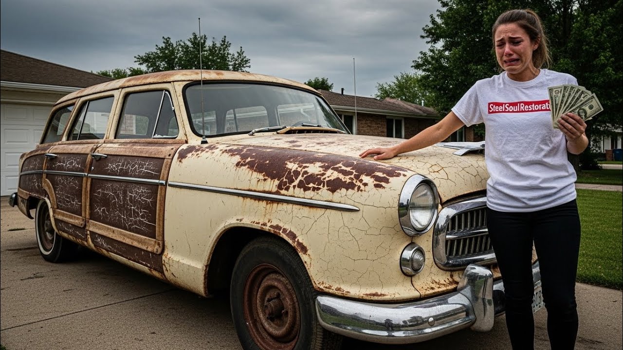 ASMR Car Restoration | 1952 Nash Rambler Station Wagon | Full Showroom Rebuild (4K POV)