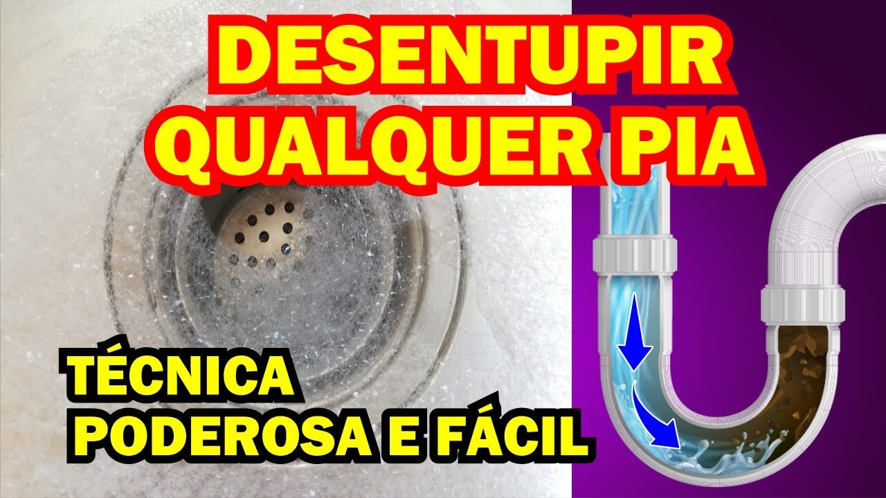 Como DESENTUPIR PIA: Aprenda Esta T&Eacute;CNICA F&Aacute;CIL E R&Aacute;PIDA