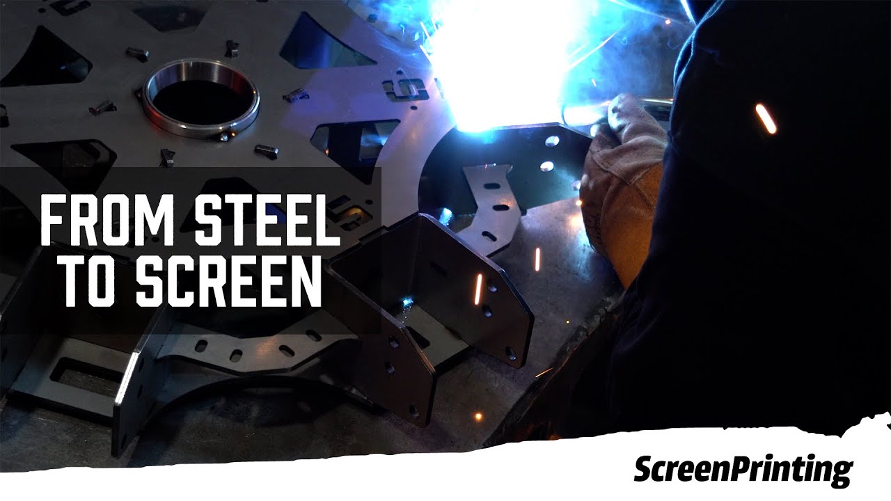 From Steel to Screen: How a Riley Hopkins Screen Printing Press is Built