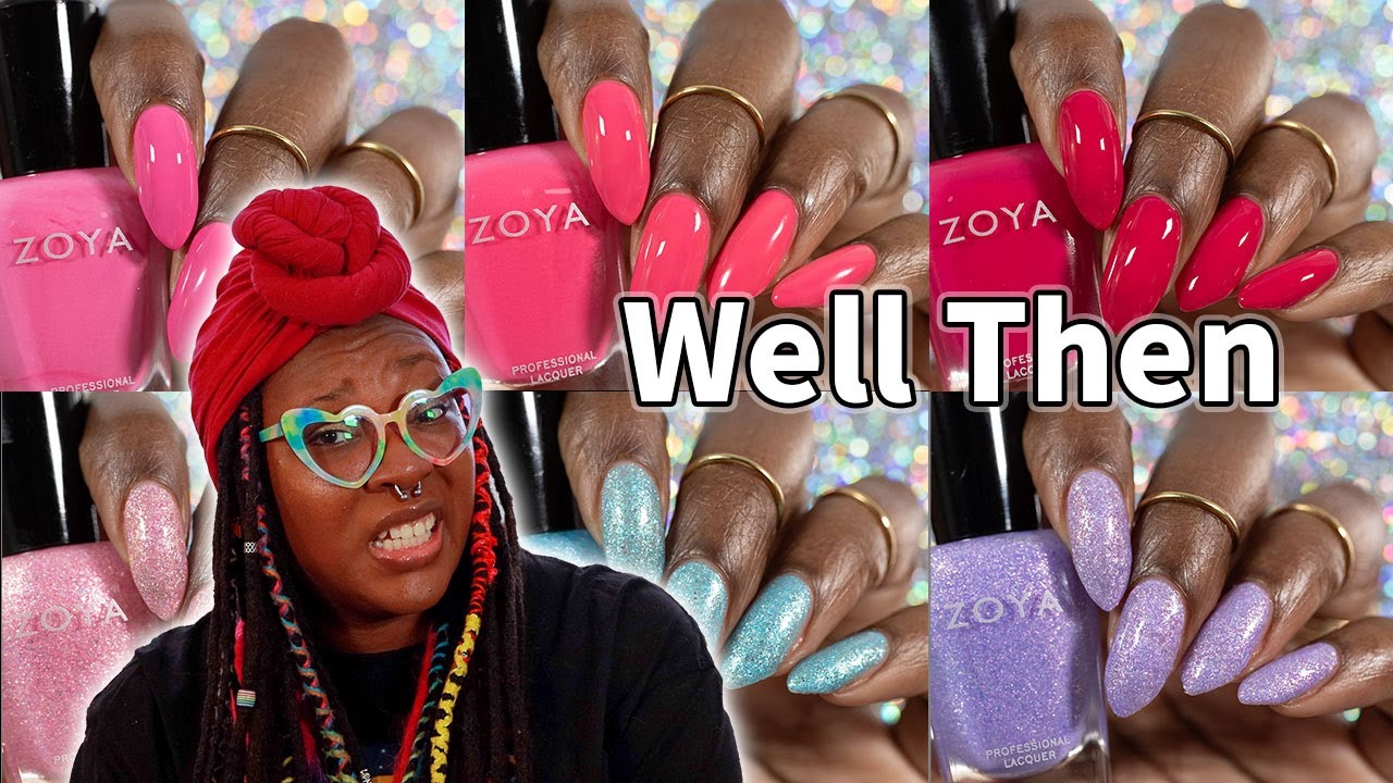 This Was An Experience 😅 Zoya Bloom Spring 2024 Nail Polish Swatches & Review